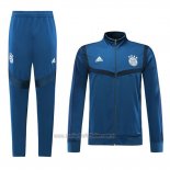 Chandal de Chaqueta del Bayern Munich 2019-2020 Azul y Negro