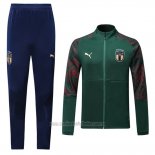 Chandal de Chaqueta del Italia 2020 Verde y Rojo