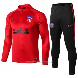 Chandal de Sudadera del Atletico Madrid 2019-2020 Rojo