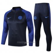 Chandal de Sudadera del Chelsea 2019-2020 Azul