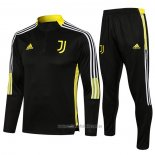 Chandal de Sudadera del Juventus 2021-2022 Negro