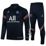 Chandal de Sudadera del Paris Saint-Germain 2021-2022 Azul