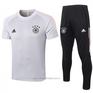 Chandal del Alemania Manga Corta 2020 Blanco