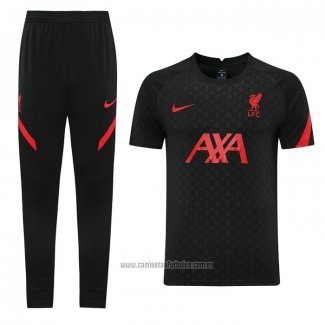 Chandal del Liverpool Manga Corta 2021-2022 Negro