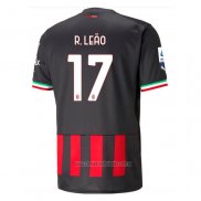 Camiseta del AC Milan Jugador R.Leao 1ª Equipacion 2022-2023