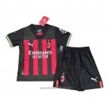 Camiseta del AC Milan 1ª Equipacion Nino 2022-2023