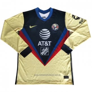 Camiseta del America 1ª Equipacion Manga Larga 2020-2021