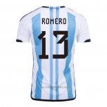 Camiseta del Argentina Jugador Romero 1ª Equipacion 2022
