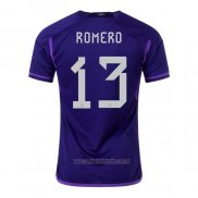 Camiseta del Argentina Jugador Romero 2ª Equipacion 2022