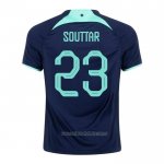 Camiseta del Australia Jugador Souttar 2ª Equipacion 2022