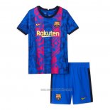 Camiseta del Barcelona 3ª Equipacion Nino 2021-2022