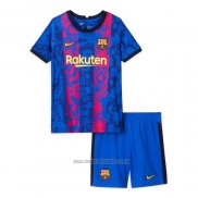 Camiseta del Barcelona 3ª Equipacion Nino 2021-2022