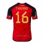 Camiseta del Belgica Jugador T.Hazard 1ª Equipacion 2022