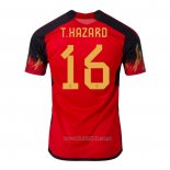 Camiseta del Belgica Jugador T.Hazard 1ª Equipacion 2022