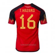 Camiseta del Belgica Jugador T.Hazard 1ª Equipacion 2022