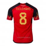 Camiseta del Belgica Jugador Tielemans 1ª Equipacion 2022
