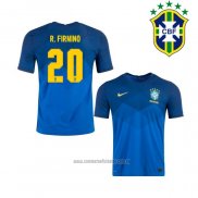 Camiseta del Brasil Jugador R.Firmino 2ª Equipacion 2020-2021