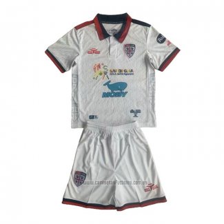 Camiseta del Cagliari Calcio 2ª Equipacion Nino 2023-2024