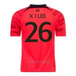 Camiseta del Corea del Sur Jugador Lee Kang In 1ª Equipacion 2022