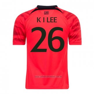 Camiseta del Corea del Sur Jugador Lee Kang In 1ª Equipacion 2022