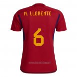 Camiseta del Espana Jugador M.Llorente 1ª Equipacion 2022