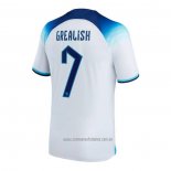 Camiseta del Inglaterra Jugador Grealish 1ª Equipacion 2022