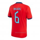 Camiseta del Inglaterra Jugador Maguire 2ª Equipacion 2022