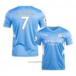 Camiseta del Manchester City Jugador Sterling 1ª Equipacion 2021-2022