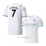 Camiseta del Manchester City Jugador Sterling 2ª Equipacion 2021-2022