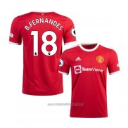 Camiseta del Manchester United Jugador B.Fernandes 1ª Equipacion 2021-2022