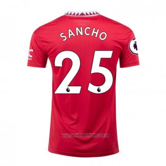 Camiseta del Manchester United Jugador Sancho 1ª Equipacion 2022-2023