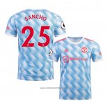 Camiseta del Manchester United Jugador Sancho 2ª Equipacion 2021-2022