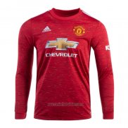 Camiseta del Manchester United 1ª Equipacion Manga Larga 2020-2021