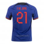 Camiseta del Paises Bajos Jugador F.De Jong 1ª Equipacion 2020-2021