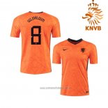 Camiseta del Paises Bajos Jugador Wijnaldum 1ª Equipacion 2020-2021