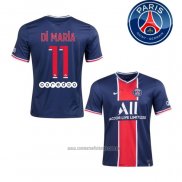 Camiseta del Paris Saint-Germain Jugador Di Maria 1ª Equipacion 2020-2021