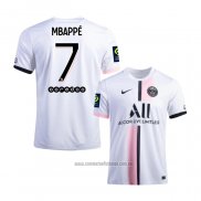 Camiseta del Paris Saint-Germain Jugador Mbappe 2ª Equipacion 2021-2022
