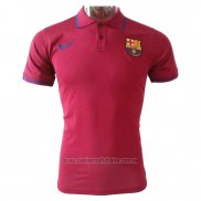 Camiseta Polo del Barcelona 2019 Rojo