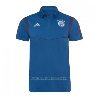 Camiseta Polo del Bayern Munich 2019-2020 Azul