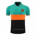 Camiseta Polo del Chelsea 2022-2023 Verde y Naranja