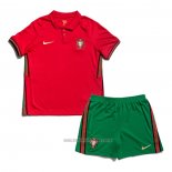 Camiseta del Portugal 1ª Equipacion Nino 2020-2021