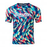 Camiseta Pre Partido del Barcelona 2020-2021 Azul