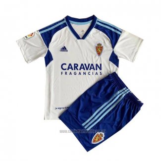 Camiseta del Real Zaragoza 1ª Equipacion Nino 2022-2023