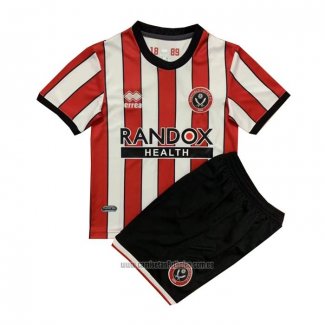 Camiseta del Sheffield United 1ª Equipacion Nino 2022-2023