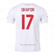 Camiseta del Suiza Jugador Okafor 2ª Equipacion 2022