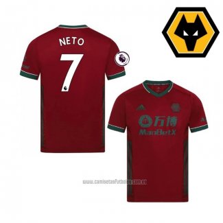 Camiseta del Wolves Jugador Neto 3ª Equipacion 2020-2021