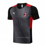Camiseta de Entrenamiento AC Milan 2021-2022 Gris