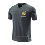 Camiseta de Entrenamiento Borussia Dortmund 2022-2023 Gris