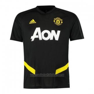 Camiseta de Entrenamiento Manchester United 2019-2020 Negro