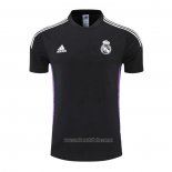 Camiseta de Entrenamiento Real Madrid 2022-2023 Negro y Purpura